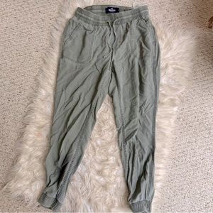 Hollister Army Green Joggers